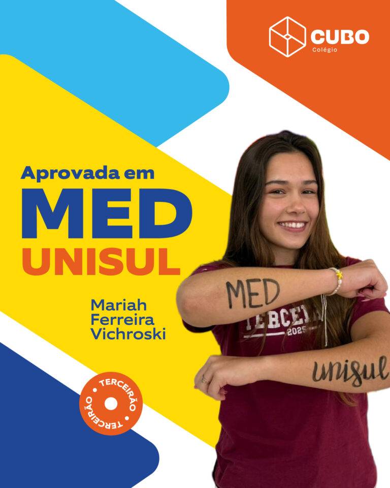 2025.2 Mariah Ferreira Vichroski • UNISUL • MEDICINA